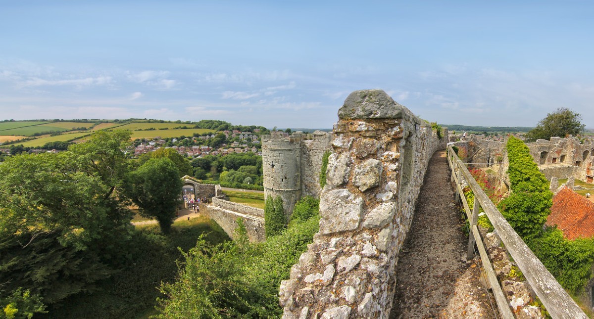 View of Carisbrooke from Carisbrooke Castle